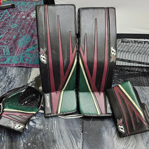 35" 2023 Brian's Optik 3 Full Right Goalie Full Set Pro Stock (Used)