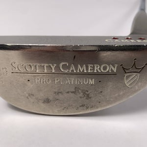 Scotty Cameron Pro Platinum Del Mar 3.5 Putter 35" Superstroke Pistol Tour RH