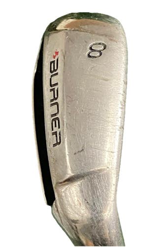TaylorMade Burner SuperLaunch 8 Iron Men's RH 85g Stiff Steel 36.5" Factory Grip