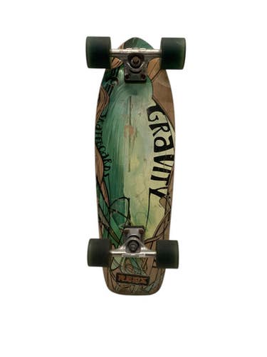 Used Sector 9 GRAVITY Complete Skateboard Green 8" 11443-S000204230
