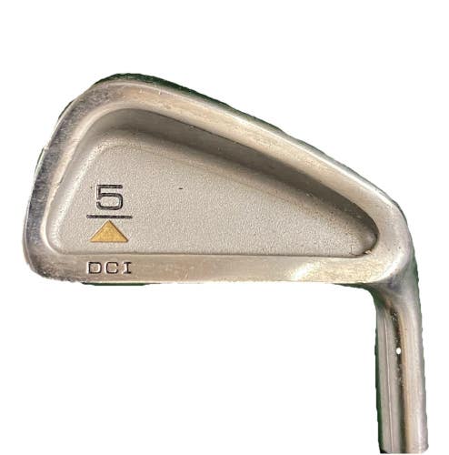 Titleist DCI Gold 5 Iron RH Minus 1" Men's MS-209 Stiff Steel 37" New Mid Grip