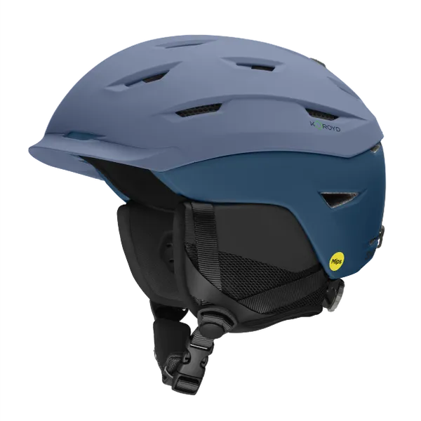 NEW Small Smith LEVEL MIPS Matte Granite Blue/Mediterranean Helmet