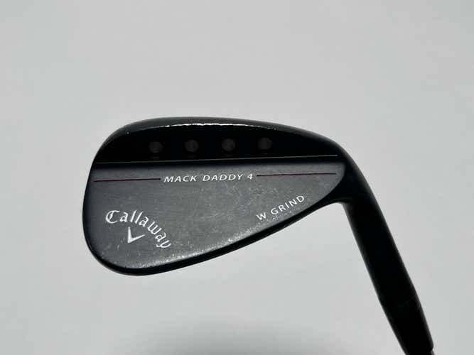 Callaway Mack Daddy 4 Black Wedge 50* 12 Bounce W-Grind Recoil 460 F3 Regular RH