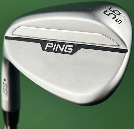 PING S159 Hydropearl Sand SW Wedge LEFT Hand 56-12* S-Grind Steel LH NICE!