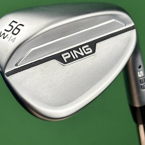 PING S159 Hydropearl Chrome Sand SW Wedge 56-14* W-Grind Steel Z-Z115 MINT!