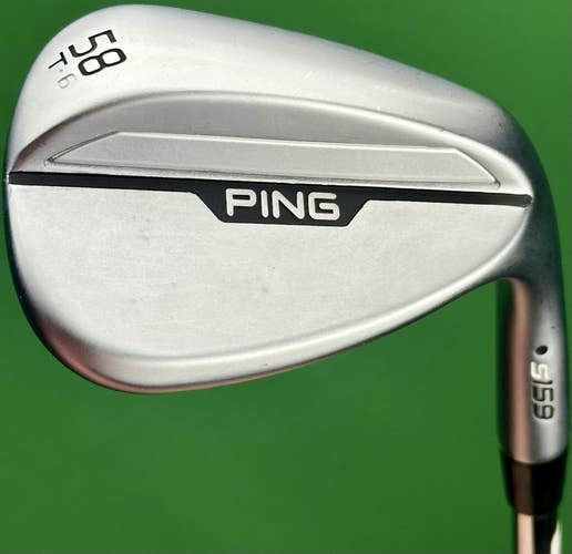 PING S159 Chrome Lob LW Wedge 58-06* T-Grind Steel Z-Z115 RH NICE!