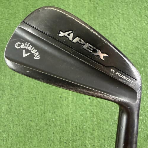 Callaway TI Fusion Black Forged 4 Iron Dynamic Gold R300 Regular Flex 38.5