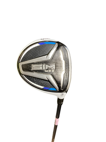 Used Taylormade SIM MAX Mens Fairway Wood RH 3 Wood 11613-S000179055