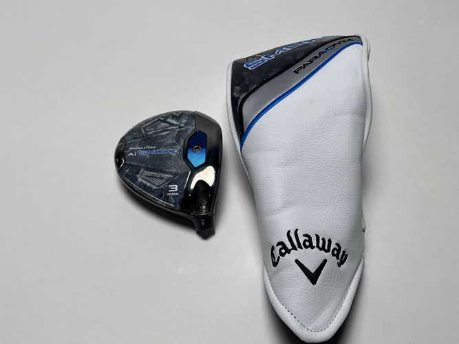 Callaway Paradym Ai Smoke Max 3 Fairway Wood 15* HEAD ONLY Mens RH HC