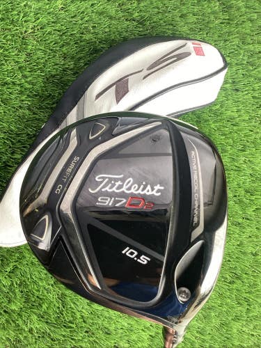 Titleist 917 D2 Driver 10.5* With Diamana X5ct Regular Graphite Shaft