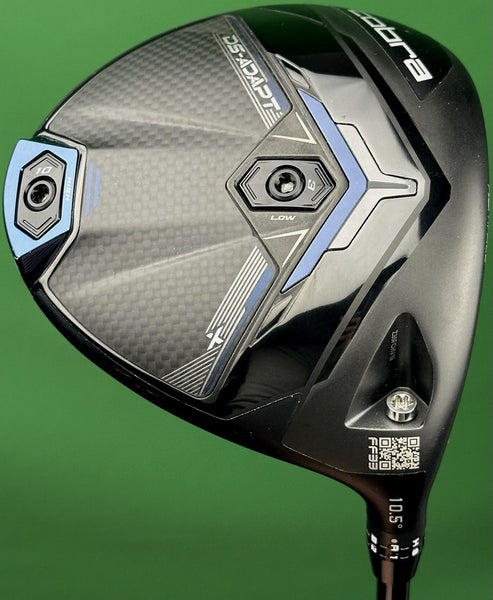Cobra DS-Adapt X Driver 10.5* Stiff Flex UST Mamiya LINQ White M40X 6F4 RH NICE!