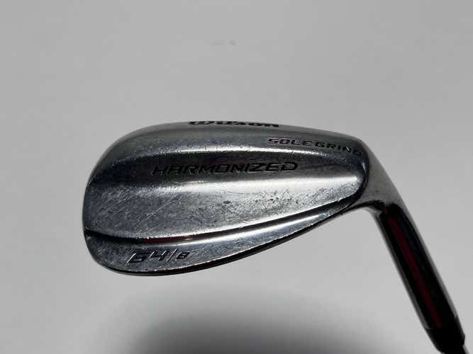 Wilson Harmonized Classic Wedge 64* 8 Bounce Wedge Steel Mens RH Oversize Grip