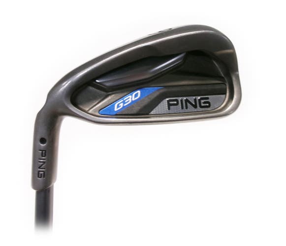 LH Ping G30 Single 6 Iron Black Dot Graphite Ping TFC 419 Regular Flex