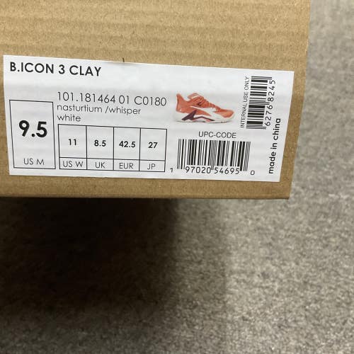 Mens Diadora B.icon 3 Clay Court Shoes Size 9.5