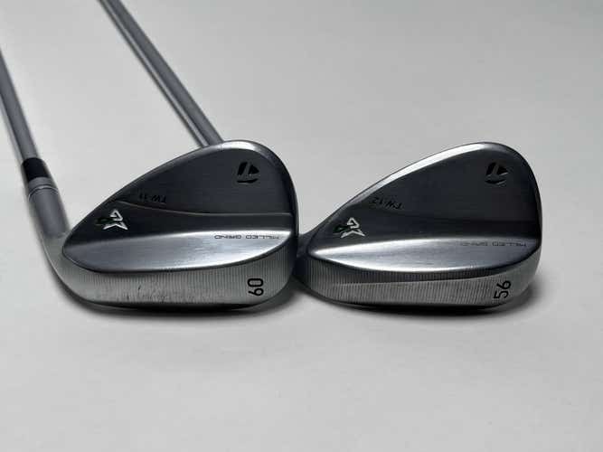 TaylorMade Milled Grind 4 Tiger Woods Wedge Set 56* 12 60* 11 Modus 3 Stiff Mens