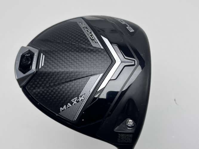 Cobra DS-ADAPT MAX K Driver 9* UST Mamiya LinQ 6F4 Stiff Graphite Mens RH