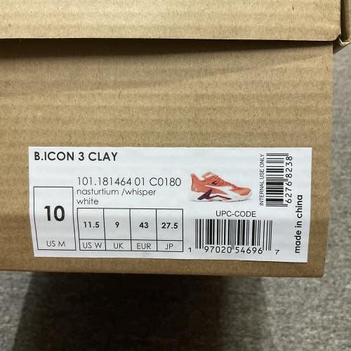 Mens Diadora B.icon 3 Clay Court Shoes Size 10