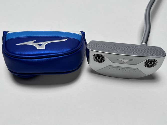 Mizuno M-Craft III Chrome Putter 35" SuperStroke Flatso 1.0 Mens RH HC