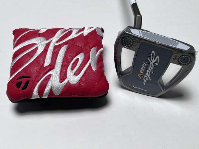 TaylorMade Spider Tour V Small Slant V3 Putter 35.5" Mens LH HC NEW