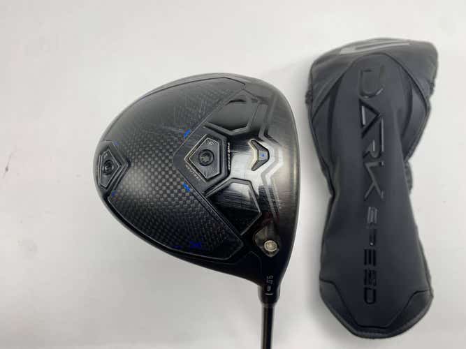 Cobra Darkspeed X Driver 9* HZRDUS 6.0 Gen 4 Dual Torsional Black Stiff RH HC