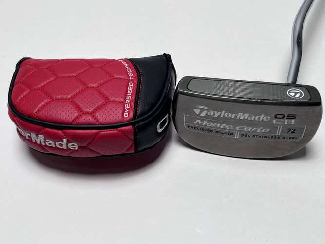TaylorMade OS Monte Carlo 72 Putter 36" Superstroke 2.0 XL Mens RH HC