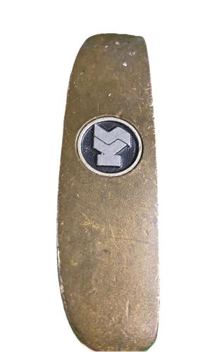 KS Stamp KBS Brass Napa Blade Putter RH 35.5 Inches Good Vintage Grip