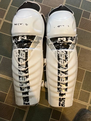 Senior Bauer Nexus 6000 15" Shin Pads (Used)