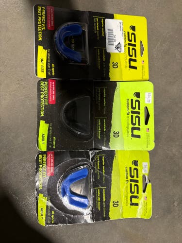 SISU  custom fit new mouthguards