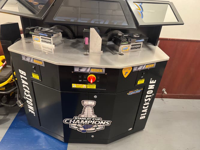 2019 BlackStone Stealth Triple Head Pro Machine St Louis Blues