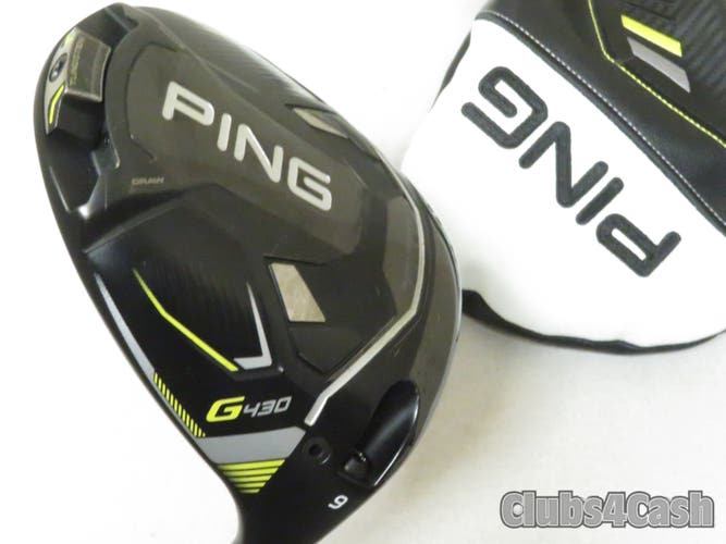 PING G430 Max Driver 9 TOUR 2.0 Black 65 Stiff Flex +Cover   Near MINT