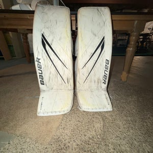37" Bauer Vapor Hyperlite 2 Goalie Leg Pads Pro Stock (Used)