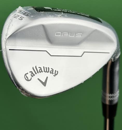 Callaway Opus Chrome Sand SW Wedge 56-12* S-Grind Steel Dynamic Gold Mid 115 NEW