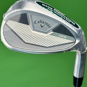 Callaway 2026 CB 12 Gap GW Wedge 50-12* Steel Hi-REV 3.0 Right Hand NEW!