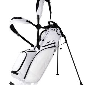 Sun Mountain Eclipse E 2.5 Lite 4-Way Stand Carry Golf Bag Color: White/Black