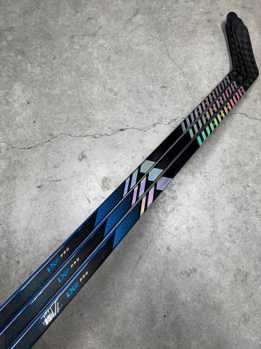 3 Pack 75 Flex P92M Senior Warrior Alpha LX2 Pro Left Hand Hockey Stick Pro Stock (New)