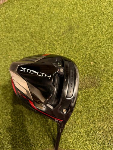 TaylorMade Stealth Plus 9* driver, Hzrusd X-Stiff Flex, RH