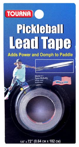 Tourna Pickleball Paddle Lead Tape - 1/4 Inch for Added Power & Stability