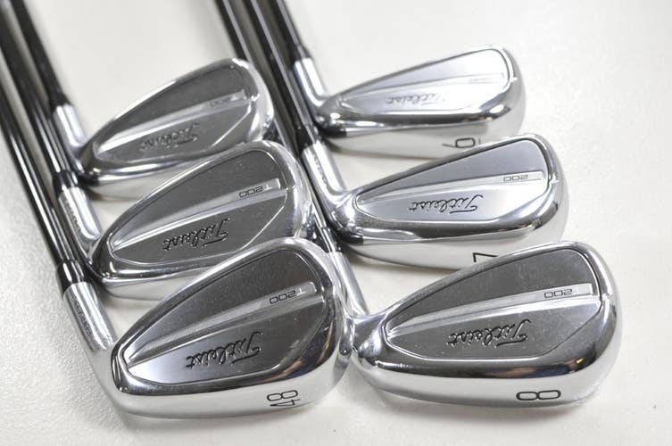 Titleist T200 2023 6-PW,48* Iron Set Senior Flex RH Tensei Red Graphite # 213335