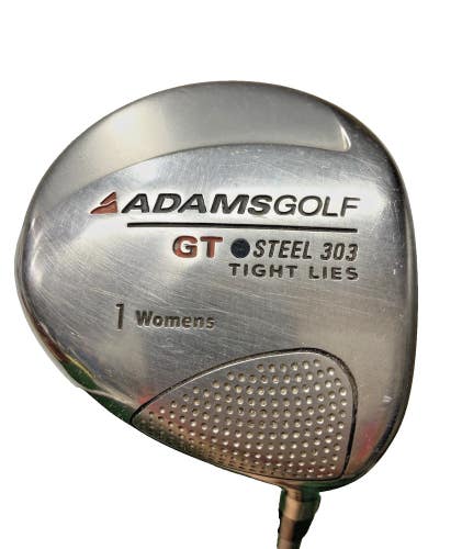 Adams Golf GT Steel 303 Tight Lies Driver RH Women's Graphite 43" Good DTG Grip