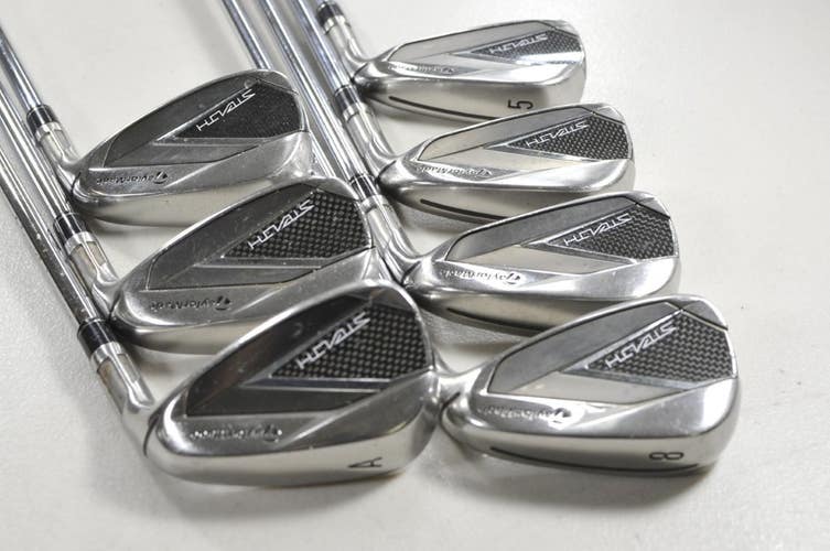 TaylorMade Stealth 5-PW,AW Iron Set Regular Flex Right KBS MAX MT Steel # 213801