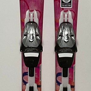 Kid's Elan 100cm All Mountain Lil Magic Skis With Elan EL 4.5 Bindings (Used)(SY2806)