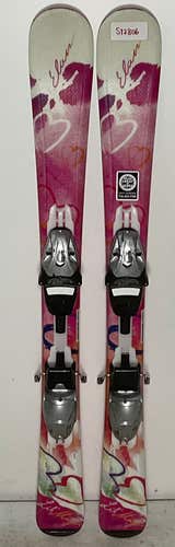 Kid's Elan 100cm All Mountain Lil Magic Skis With Elan EL 4.5 Bindings (Used)(SY2806)