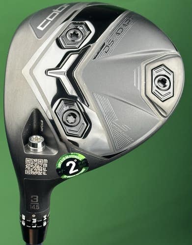 Cobra DS-Adapt LS Fairway 3-Wood 14.5* LEFT Hand X-Flex Denali Blue 60 LH