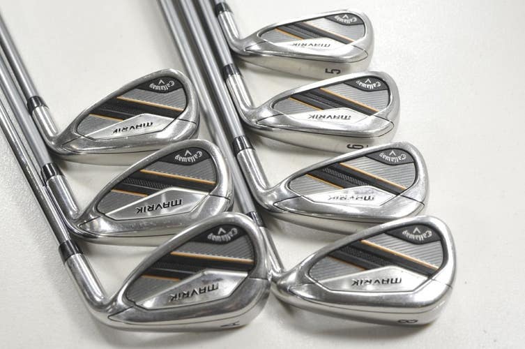 Callaway Mavrik 5-PW,AW Iron Set Regular Flex RH Catalyst 5.5 Graphite # 213661