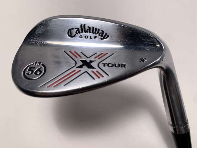 Callaway X-Tour Satin Wedge 56* 13 Bounce Wedge Steel Mens RH Midsize Grip
