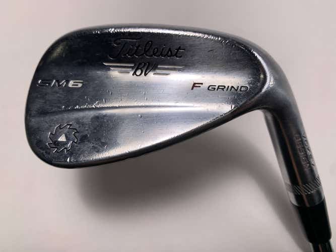 Titleist Vokey SM6 Tour Chrome Wedge 48* 8 Bounce F-Grind R300 Regular Steel -2"