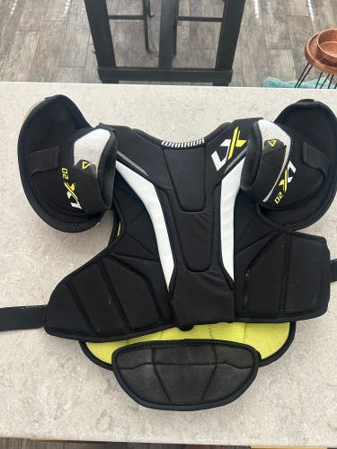 Medium Senior Warrior ALPHA LX 20 Shoulder Pads (Used)