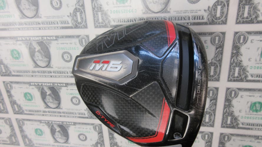 Men's TaylorMade M6 D-Type Right Handed Driver Regular Flex 12 Loft (Used)