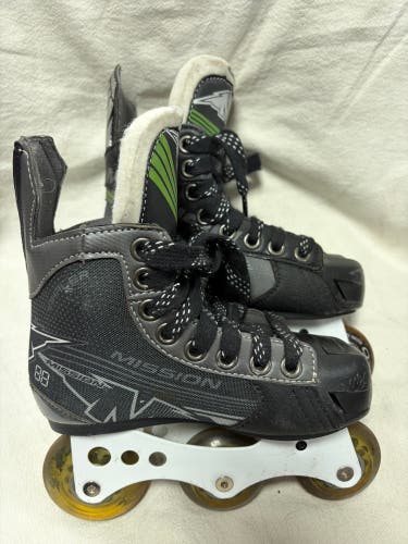 Mission Inhaler AC7 Inline Skates Wide Width Size 11 (Used)