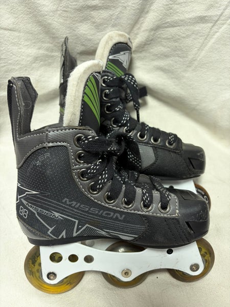 Mission Inhaler AC7 Inline Skates Wide Width Size 11 (Used)